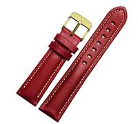 JZFOACHR Pour un bracelet de mode de montre à usage général classique Bande de mode 18 mm 20 mm 22 mm 22 mm authentique Leahther-bracelet