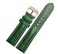 JZFOACHR Pour un bracelet de mode de montre à usage général classique Bande de mode 18 mm 20 mm 22 mm 22 mm authentique Leahther-bracelet