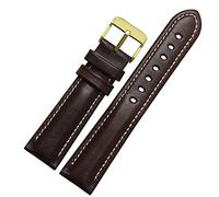 JZFOACHR Pour un bracelet de mode de montre à usage général classique Bande de mode 18 mm 20 mm 22 mm 22 mm authentique Leahther-bracelet