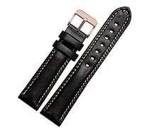 JZFOACHR Pour un bracelet de mode de montre à usage général classique Bande de mode 18 mm 20 mm 22 mm 22 mm authentique Leahther-bracelet