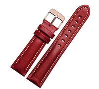 JZFOACHR Pour un bracelet de mode de montre à usage général classique Bande de mode 18 mm 20 mm 22 mm 22 mm authentique Leahther-bracelet