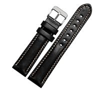 JZFOACHR Pour un bracelet de mode de montre à usage général classique Bande de mode 18 mm 20 mm 22 mm 22 mm authentique Leahther-bracelet