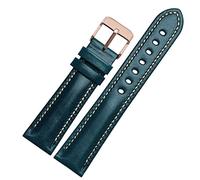 JZFOACHR Pour un bracelet de mode de montre à usage général classique Bande de mode 18 mm 20 mm 22 mm 22 mm authentique Leahther-bracelet