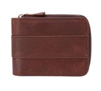JZFOACHR Sac de Carte de Portefeuille Masculin Portefeuille en Cuir véritable rétro Porte-Carte Portefeuille Portefeuille à glissière mâle Portefeuille en Cuir Homme, Bagages (Marron)
