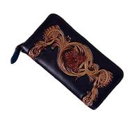 JZFOACHR Sac d'embrayage de Grande capacité de Grande capacité Embrayage rétro de Portefeuille décontracté (Couleur: C, Taille: 19,5 * 2,5 * 10cm) (D 19,5 * 2,5 * 10cm)