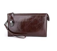 JZFOACHR Sac d'embrayage de portefeuille pour hommes sacs de téléphone professionnel de portefeuille , en cuir , et ,