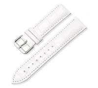 JZFOACHR Sangle de montre en cuir avec motif de nœud de bambou Band de montée de gamme noir brun bleu rouge blanc rose 12-24 mm