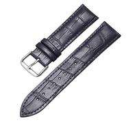 JZFOACHR Sangle de montre en cuir avec motif de nœud de bambou Band de montée de gamme noir brun bleu rouge blanc rose 12-24 mm