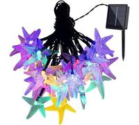 JZFOACHR Solar Outdoor Garden String Lights 20ft 30led Solar Solar Starfisf Fairy String Lights Garden Garden Party Party Patio Home Christmas Tree Decorations