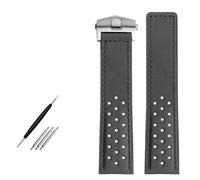 JZFOACHR STRAGE BRANCE 22 mm Bracelet en cuir authentique STRAP HOMMES HOMMES CHEPLE