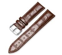 JZFOACHR STRAPE DE COULAGE DE CUIR STRAP SLUB PATTEL ACCESSOIRES 10/12/13/14/15/16/17/18 / 19/20/21/22/22/24 mm