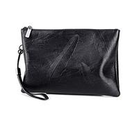 JZFOACHR Version de l'embrayage de Grande capacité , Embrayage en Cuir Souple pour Hommes , Portefeuille Pliable adapté à Toutes Les Saisons ,