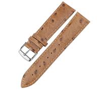 JZFOACHR Vintage en cuir en cuir bande 18 mm 20 mm 22 mm BROCK STRACSSPATTERN BRACE DE VORTES DE MONTRATION ACCESSOIRES