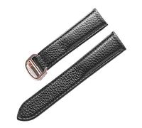 JZFOACHR Watch Band for Solo Men Lady Men de surveillance Déployante Braceuse de montre en cuir authentique Bracelet Soft Watch 20mm 22 mm 23 mm