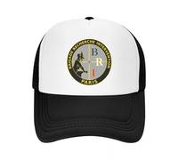 JZGESOM Custom France BRI French Special Elite Police Forces Casquette de Baseball pour Femmes Hommes Casquette de Camionneur réglable Snapback Caps