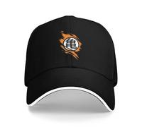 JZGESOM Kame Logo Scratched Casquette de Baseball Casquettes personnalisées Rugby Bobble Hat pour Homme Femmes