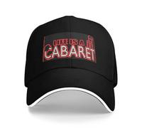 JZGESOM La Vie est Un Cabaret Casquette de Baseball Casquette de Golf Enfants Chapeau Mode Plage Papa Chapeau Hommes Femmes