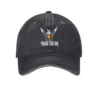 JZGESOM Loda Il Sole, Dark Sunbro, Solaire, Anime, Gwyn Cavalieri Del Sole Demin Trucker Hat Respirant Design Caps Femmes Casquette de Baseball