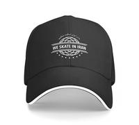 JZGESOM WE Skate in Iran Casquette de Baseball Rave Thermal Visor Trucker Chapeaux pour Hommes Femmes