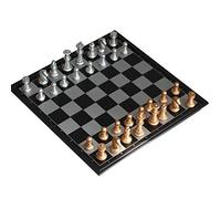 Jzhen Jeu Échecs Pliant Jeu Échecs Voyage, Pliable Echecs Magnétique Coffret Éducatif Jeu pour Enfant