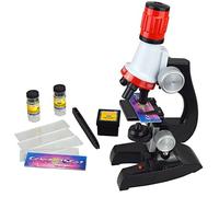 Jzhen Microscope Enfant, 1200x, 400x, 100x, Microscope Set pour Kids l'éducation Précoce