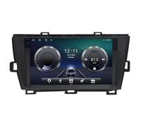 JZHIWEI Android 15 Autoradio Stéréo pour Toyota Prius XW30 2009-2015 Brancher et Utiliser 9''Lecteur Multimédia GPS Navigation Support WiFi 4G USB Soutien Carplay Bluetooth DSP Commandes Au Volant