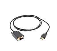 JZK 1,5M Câble HDMI vers VGA, convertisseur câble Adaptateur HDMI mâle vers VGA mâle unidirectionnel pour Ordinateur, Ordinateur Portable, PC, Moniteur, projecteur, HDTV, pour Roku, pour Xbox