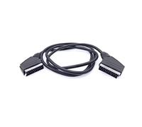 JZK 1.5M Péritel câble, péritel mâle vers mâle 21 broches câble pour audio et vidéo, DVD, HDTV, AV et TV numérique