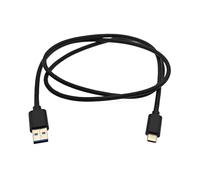 JZK 1M Câble charge rapide USB Type C vers USB A 3.0, câble chargeur USB C cordon de données pour iPhone 15 16, pour Samsung Galaxy S22 / S21, pour Huawei P30 / P20, pour Sony Xperia XZ