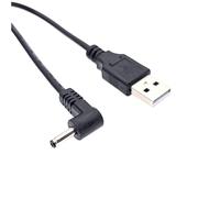 JZK 1m USB vers DC 5 V câble d'alimentation avec prise coudée 3.5 x 1.35 mm, câble chargement USB vers DC 3.5 mm pour éclairage LED, mini haut-parleur, câble charge pour brosse à dents électrique