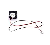 JZK 25 x 25 x 7 mm DC 12 V mini ventilateur de refroidissement 25 mm avec connecteur à 2 broches, 10000 tr/min, 0,04 A, 2507 petit ventilateur brushless DC 2,5 cm pour carte développement, carte