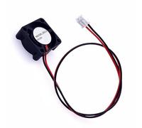 JZK 25x25x10mm DC12V mini ventilateur refroidissement 25mm 2 broches,9000 tr/min,0.04A,2510 petit ventilateur DC sans balai 2,5cm pour carte développement,carte graphique, ventilateur d'imprimante 3D