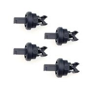 JZK 4X Clip pour étagère à Colis Coffre de Voiture 79916JD00A, 7705099001 8200675047 Clips de Fixation Cintre à Cordes pour étagère arrière Voiture Attaches de retenue de moulure Plastique Noir