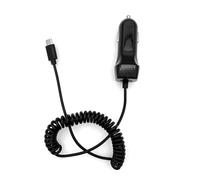 JZK 5V 3A USB Type C Chargeur de Voiture, Adaptateur de Charge Allume-Cigare de Voiture avec câble USB C enroulé pour Smartphones, tablettes