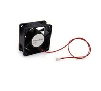 JZK 60x60x25mm DC 24V mini ventilateur de refroidissement 60mm avec 2 broches, 3800 tr/min, 0,05A, 6025 double roulement à billes ventilateur DC sans balai 6cm pour refroidissement ou ventilation