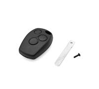 JZK à 3 Boutons Coque de clé pour Renault, Compatible avec Les modèles pour Renault Twingo, Master et Modus, Ainsi qu'avec Les télécommandes pour Renault Kangoo, Clio et Trafic et Lames de clé VA2