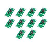 JZK Circuit imprimé contrôleur Lampe Solaire 10 pièces, Mini contrôleur Charge Solaire Remplacement Module d'éclairage Solaire, Module commutateur Lampe Solaire régulateur pour éclair