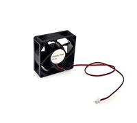 JZK Mini ventilateur de refroidissement, 70 x 70 x 25 mm, CC 12 V, 70 mm, avec 2 câbles à broches, 4500 tr/min, 0,23 A, 7025, sans balais, avec double roulement à billes de 7 cm, pour imprimante 3D,