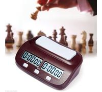 JZK PQ9907 Affichage Multifonctions numérique minuteur échecs Horloge échecs Jeu Plateau électronique pour Maison et Tournois