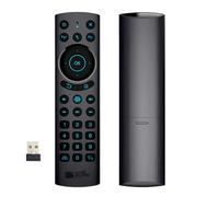 JZK Télécommande sans fil à commande vocale, G20S PRO PLUS BT5.0 2.4G télécommande intelligente rétroéclairée double mode pour Android TV box projecteur ordinateur