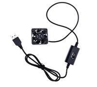 JZK Ventilateur de Refroidissement USB 5V de 40mm avec 3 Vitesses de Ventilation réglables dans Un boîtier d'ordinateur, Une imprimante 3D, Un boîtier Audio vidéo, Un boîtier TV, Un amplifica