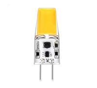JZLBBC 1 Pièces Ampoule LED G6.35 Blanc Chaud AC DC 4W Équivalent 50W Ampoule Halogène Mini COB GY6.35 Ampoule LED Pour Lampe À Suspension, Lampe Bureau, Éclairage Paysager.,Blanc Chaud