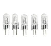 JZLBBC 20Pc Ampoules Halogènes G5.3 220V 20W G5.3 Ampoule À Capsule Transparente Lampe Halogène Basse Tension G5.3 Blanc Chaud Dimmable,100W