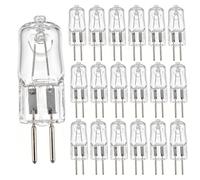 JZLBBC 20PCS Halogène G5.3 230V 35W G5.3 halogène marine Lampe capsule | Dimmable Ampoule 2700k pour Four micro-ondes,Airfryer