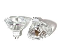 JZLBBC 2PCS Lampe Spot Reflector MR16 GU5.3 230V 10W MR16 Ampoule Projecteur Halogène GU5.3 Dimmable 2 Broches Blanc Chaud 2700K pour Plafonnier,Salle de Bain,Éclairage sur Rail