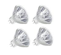 JZLBBC 4Pc Ampoule Halogène GU4 MR11 6V 5W 10W 20W 35W Dimmable Projecteurs Spot Lampe Halogène MR11 GU4 Base À Deux Broches 20W