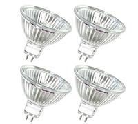 JZLBBC 4PCS Ampoule Halogène Réflecteur MR16 GU5.3 230V 10W MR16 Lampes Projecteur GU5.3 Dimmable 2 Broches Spot Blanc Chaud 2700K pour Plafonnier,Salle de Bain,Éclairage sur Rail