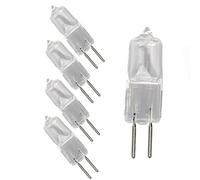 JZLBBC 5Pc Ampoule G5.3 24V 20W 35W 50W 70W 100W 150W 250W Dimmable G5.3 Base Bi-Pin Cristal Lampe Halogène G5.3 Ampoules Blanc Chaud,100W