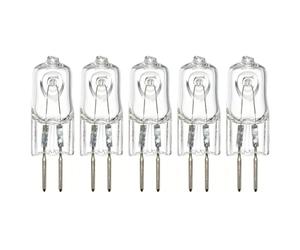 JZLBBC 5PCS Ampoules G5.3 230V 35W G5.3 halogène marine Lampe capsule | Dimmable Ampoule 2700k pour Four micro-ondes,Airfryer