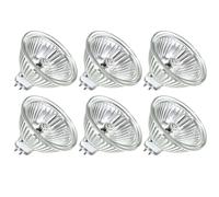 JZLBBC 6PCS MR16 Ampoule Halogène 230V 50W GU5.3 Réflecteur Lampe halogène Spot Dimmable Projecteur MR16 GU5.3 Ampoule pour Éclairage sur Rail,Plafonnier